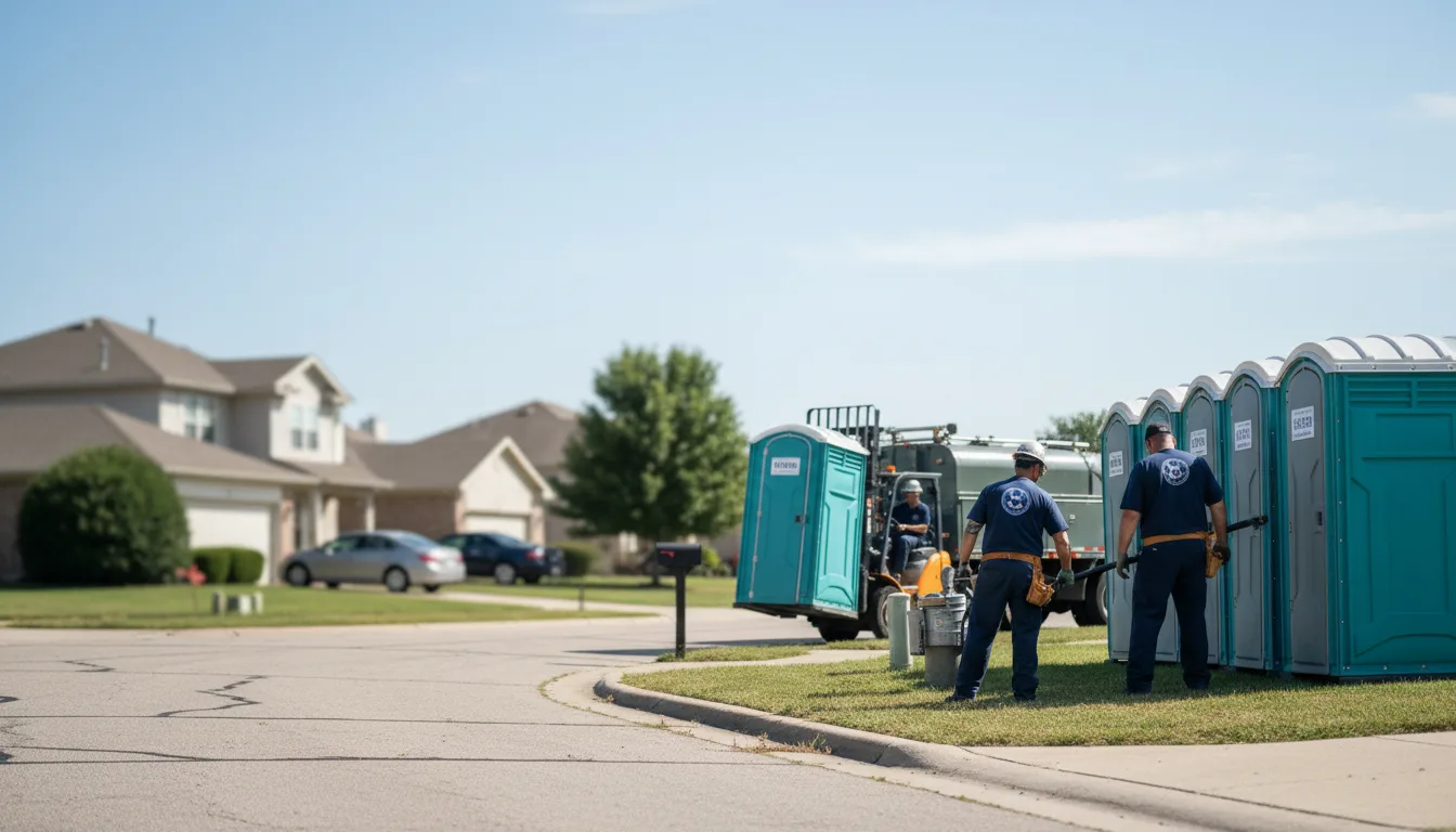 Porta Potty Rental in Farmville, VA near me